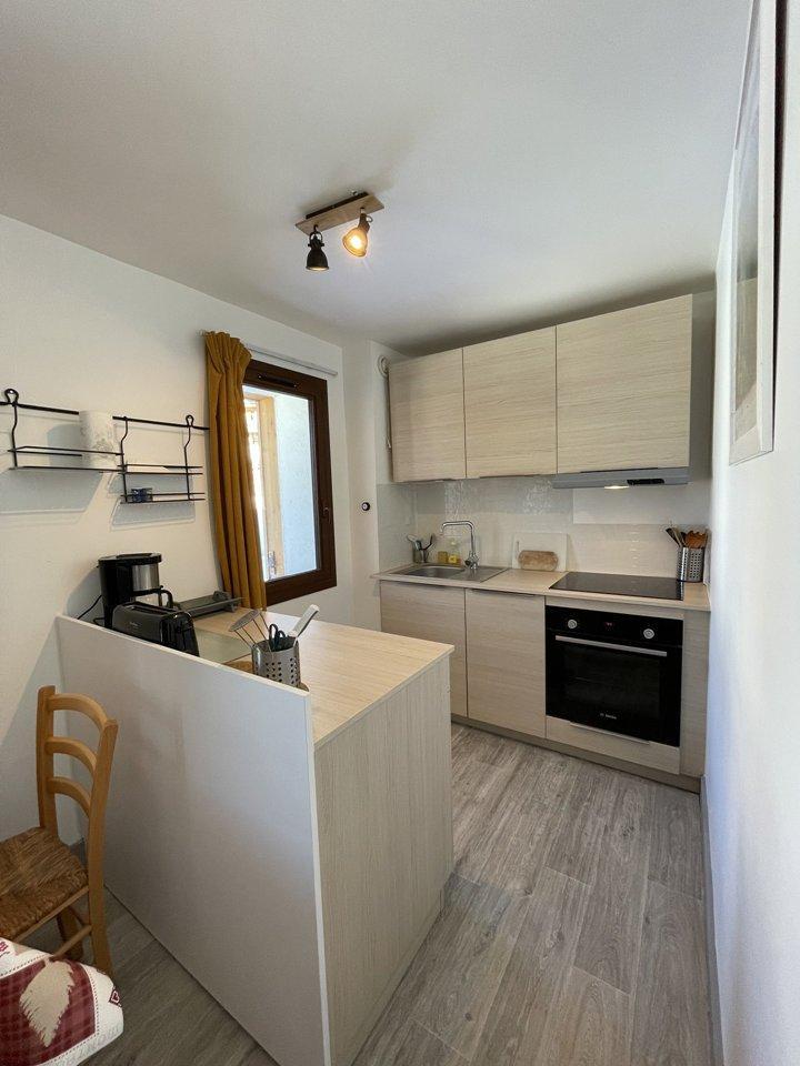 Alquiler al esquí Apartamento 2 piezas para 4 personas (A2) - Résidence la Ménandière - Alpe d'Huez - Kitchenette