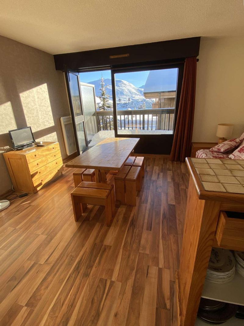 Ski verhuur Appartement 2 kamers 6 personen (21) - Résidence la Nigritelle - Alpe d'Huez - Woonkamer