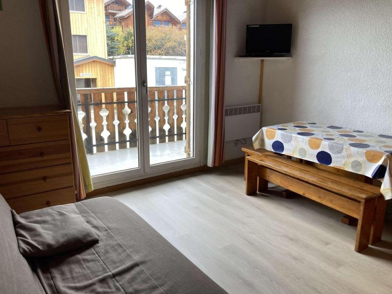 Skiverleih Studio für 4 Personen (122) - Résidence la Paillotte - Alpe d'Huez - Wohnzimmer