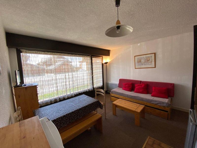 Ski verhuur Studio bergnis 4 personen (B1) - Résidence le Bragelonne - Alpe d'Huez - Woonkamer