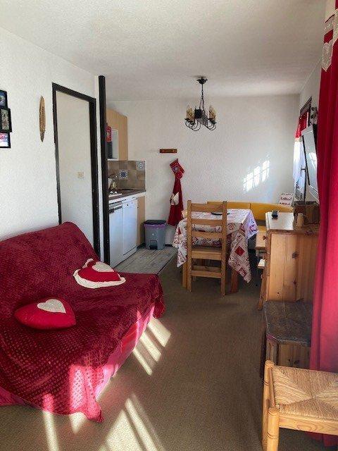 Ski verhuur Studio bergnis 4 personen (13) - Résidence le Carlina - Alpe d'Huez - Woonkamer