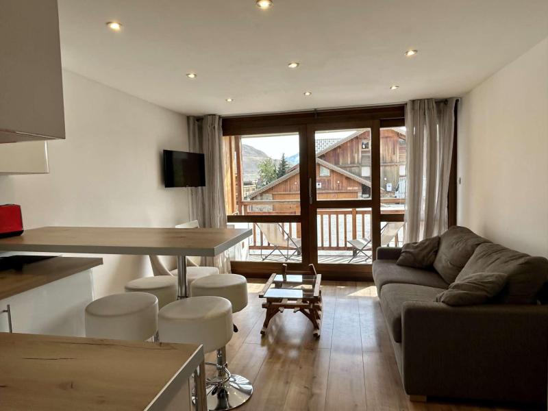 Аренда на лыжном курорте Квартира студия со спальней для 4 чел. (11) - Résidence le Carlina - Alpe d'Huez - апартаменты