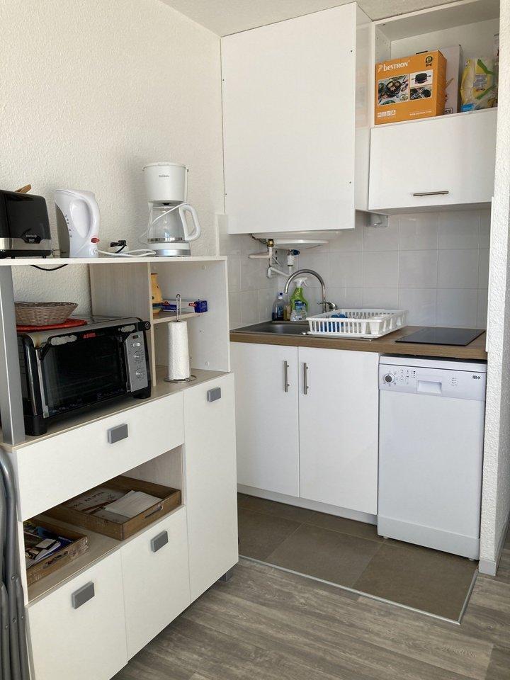 Location au ski Appartement 2 pièces 4 personnes (315) - Résidence le Grand Sud - Alpe d'Huez - Kitchenette