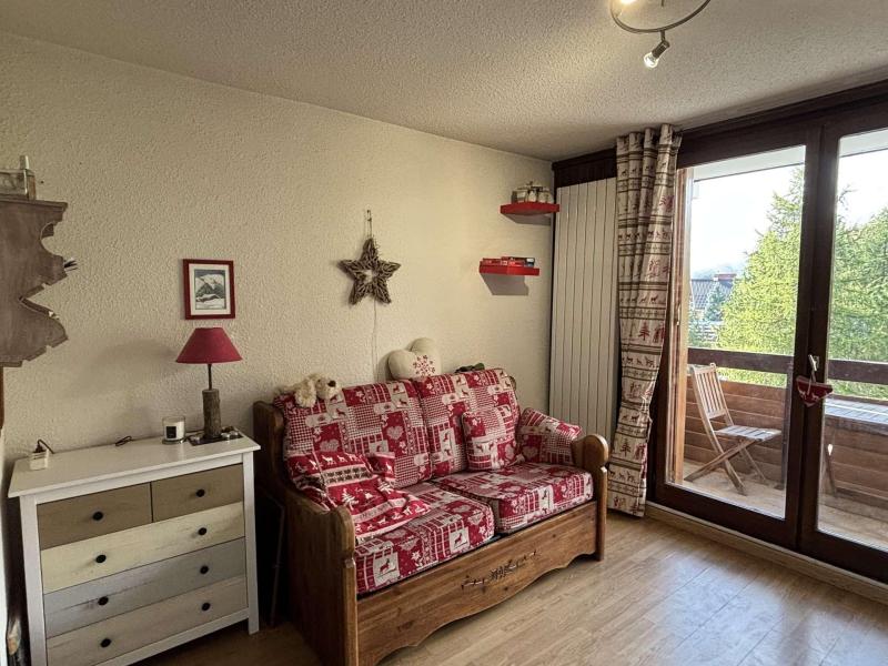 Ski verhuur Appartement 2 kamers 4 personen (12) - Résidence le Lauvitel - Alpe d'Huez - Woonkamer