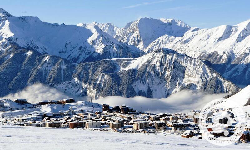 Ski verhuur Résidence le Météor - Maeva Home - Alpe d'Huez - Buiten winter