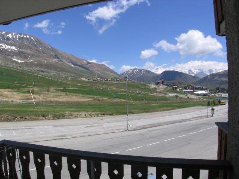 Location au ski Appartement 2 pièces coin montagne 6 personnes (K2) - Résidence le Montana - Alpe d'Huez - Terrasse