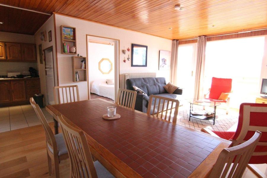 Ski verhuur Appartement 3 kamers 6 personen (E4) - Résidence le Panoramique - Alpe d'Huez - Woonkamer