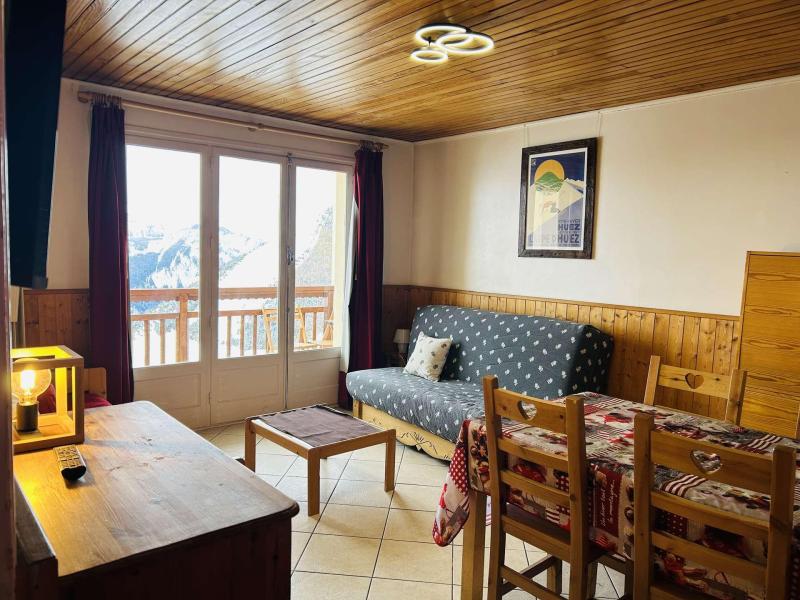 Rent in ski resort 2 room apartment 4 people (B3) - Résidence le Paradis B - Alpe d'Huez - Living room