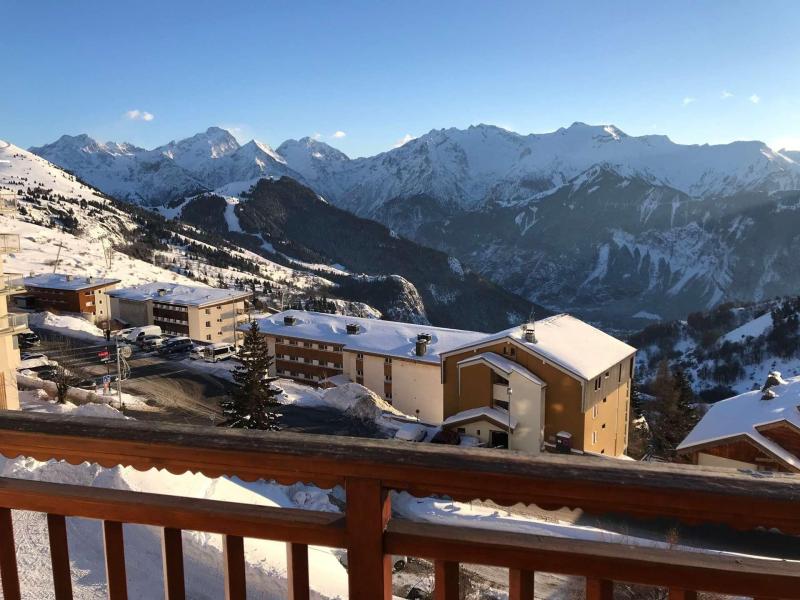 Rent in ski resort 2 room apartment 5 people (C4) - Résidence le Paradis C - Alpe d'Huez - Balcony