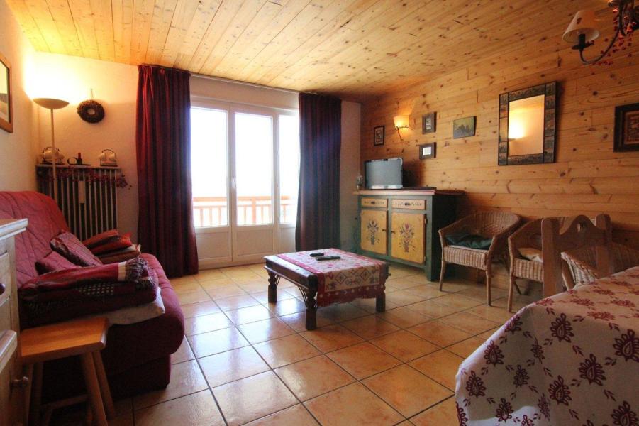 Rent in ski resort 4 room apartment 8 people (A4) - Résidence le Paradis C - Alpe d'Huez - Living room