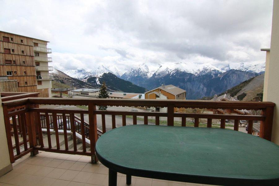 Wynajem na narty Apartament 2 pokojowy 4 osób (C1) - Résidence le Paradis C - Alpe d'Huez - Taras