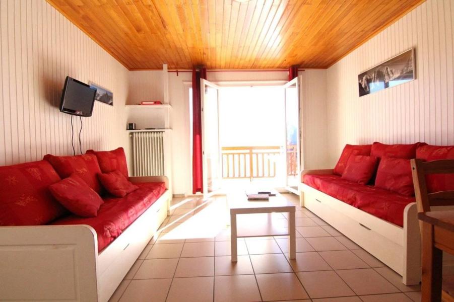 Ski verhuur Appartement 2 kamers 5 personen (C4) - Résidence le Paradis C - Alpe d'Huez - Woonkamer