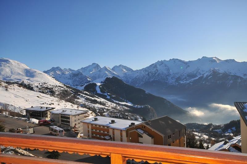 Location au ski Appartement 4 pièces 8 personnes (A4) - Résidence le Paradis C - Alpe d'Huez - Balcon