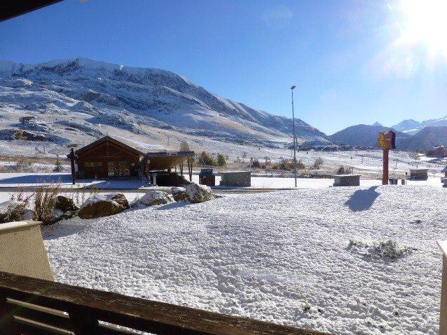 Alquiler al esquí Estudio para 4 personas (105) - Résidence le Président - Alpe d'Huez - Terraza