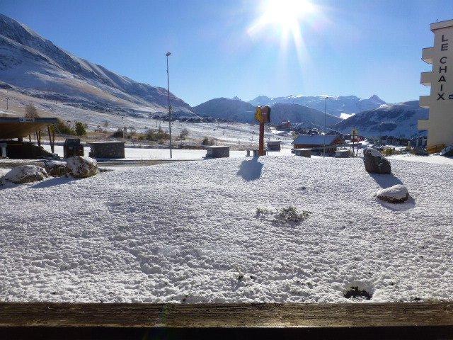 Alquiler al esquí Estudio para 4 personas (105) - Résidence le Président - Alpe d'Huez - Terraza