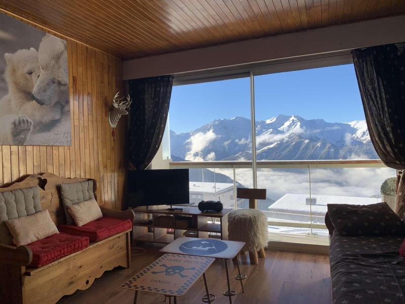 Rent in ski resort 2 room apartment 6 people (C4) - Résidence le Signal - Alpe d'Huez - Living room