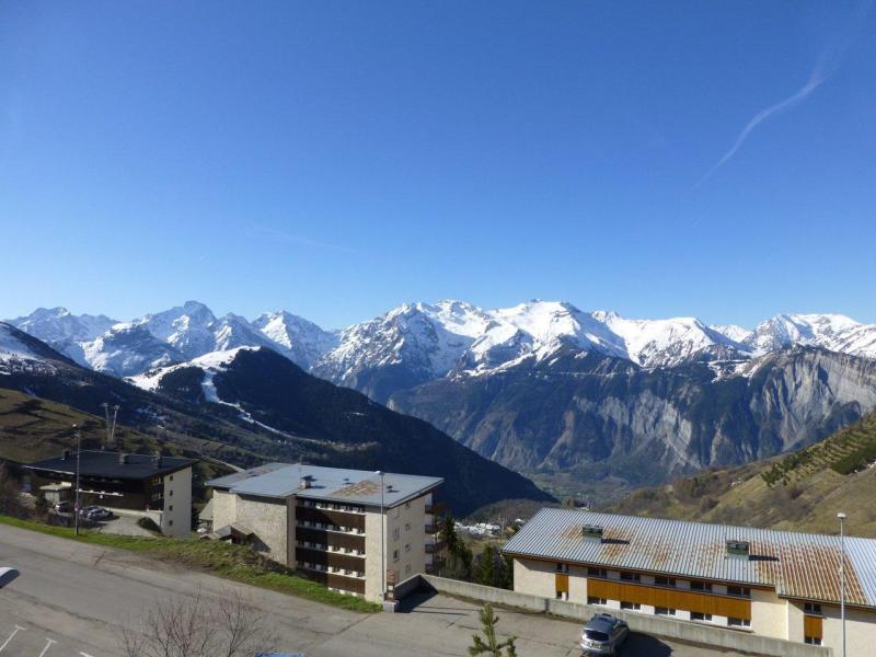 Ski verhuur Appartement 3 kamers 6 personen (C18) - Résidence le Signal - Alpe d'Huez - Balkon