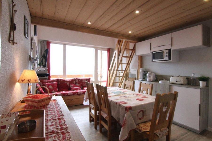 Ski verhuur Appartement 4 kamers 6 personen (508) - Résidence les Aiguilles d'Or - Alpe d'Huez - Woonkamer