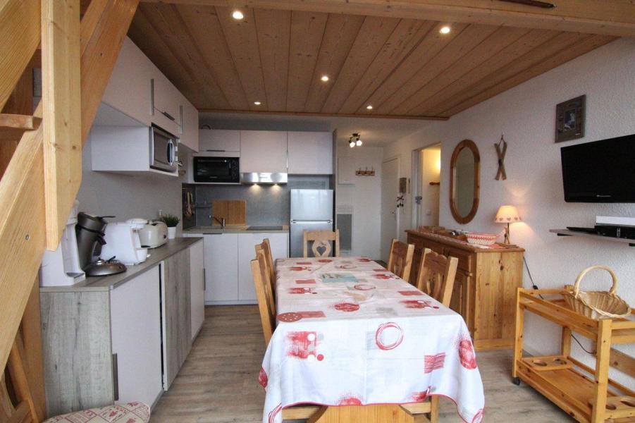 Ski verhuur Appartement 4 kamers 6 personen (508) - Résidence les Aiguilles d'Or - Alpe d'Huez - Woonkamer