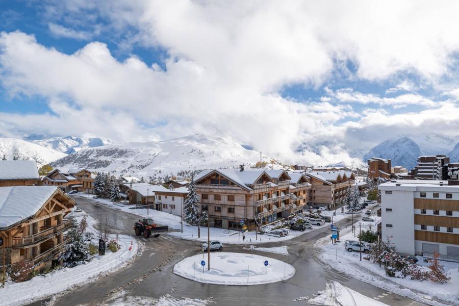Vacances en montagne Appartement 4 pièces 6 personnes (2) - Résidence Les Alpages - Alpe d'Huez - Extérieur hiver