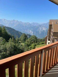 Alquiler al esquí Estudio -espacio montaña- para 5 personas (607) - Résidence les Bergers - Alpe d'Huez - Balcón