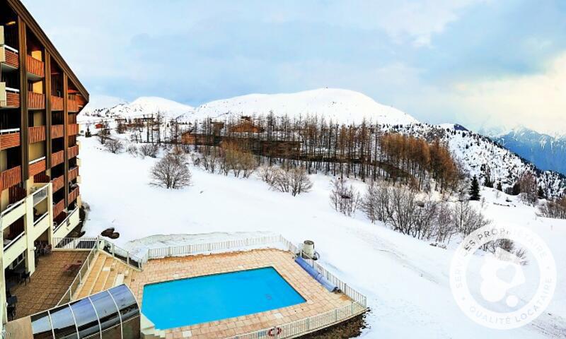 Location au ski Résidence les Bergers - MH - Alpe d'Huez - Extérieur hiver