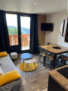 Ski verhuur Studio bergnis 5 personen (607) - Résidence les Bergers - Alpe d'Huez - Woonkamer