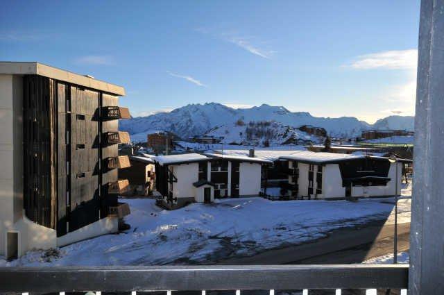 Location au ski Appartement 3 pièces 6 personnes (221) - Résidence les Choucas - Alpe d'Huez - Extérieur hiver