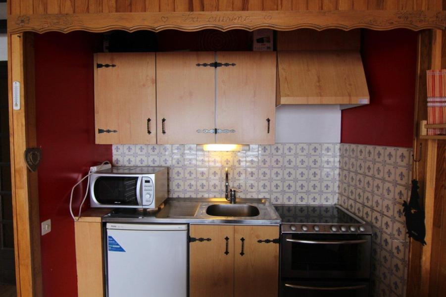 Location au ski Studio 4 personnes (F4) - Résidence les Gémeaux - Alpe d'Huez - Kitchenette