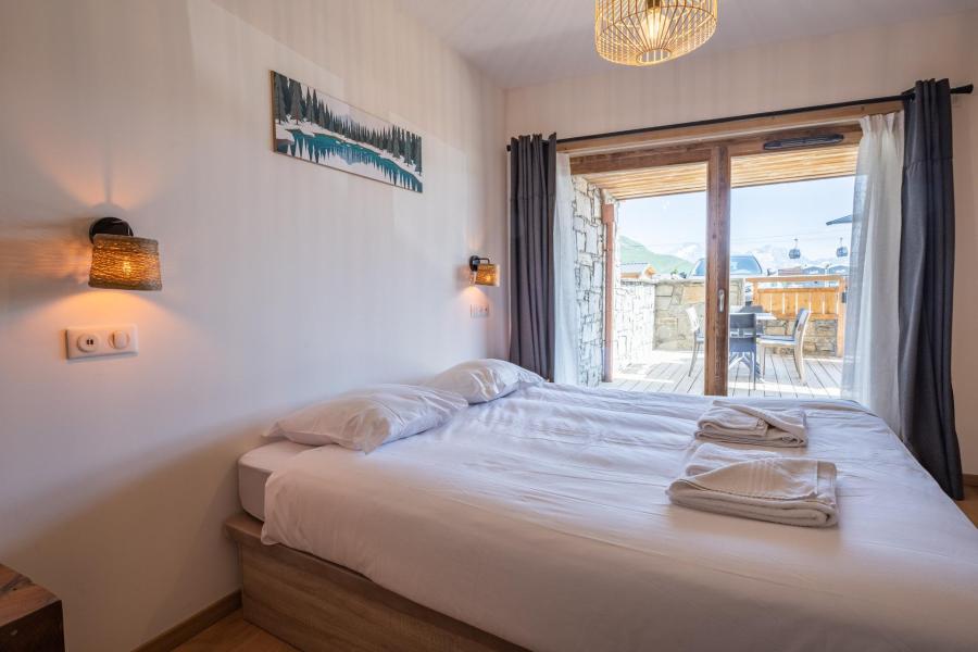 Alquiler al esquí Apartamento cabina 2 piezas para 4 personas (002) - Résidence Les Gentianes - Alpe d'Huez - Habitación