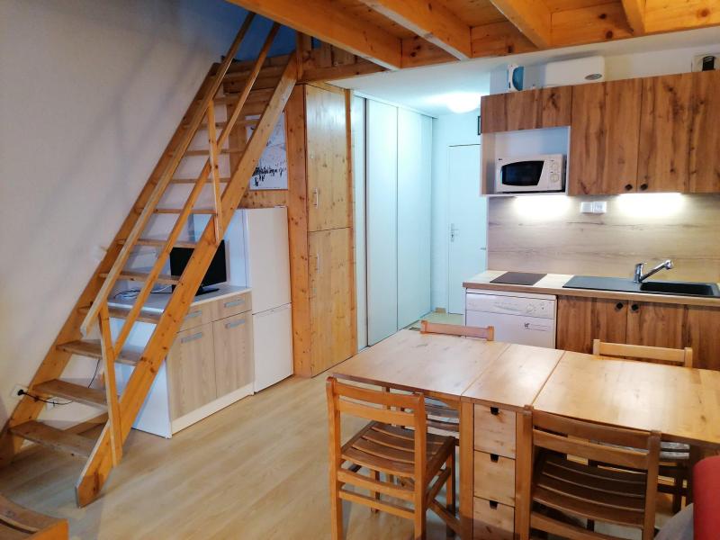 Ski verhuur Appartement 2 kamers mezzanine 6 personen (311) - Résidence les Horizons d'Huez - Alpe d'Huez - Woonkamer