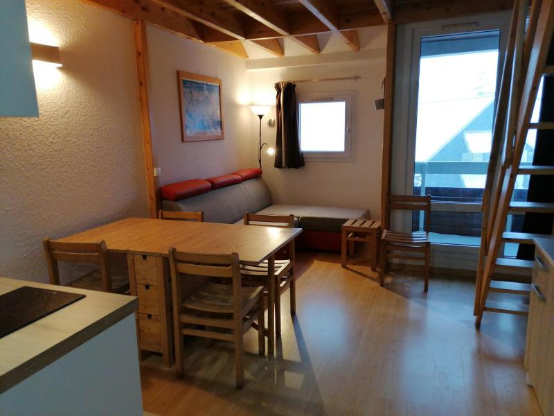 Ski verhuur Appartement 2 kamers mezzanine 6 personen (311) - Résidence les Horizons d'Huez - Alpe d'Huez - Woonkamer