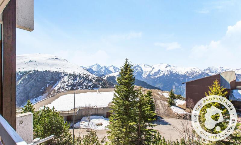 Аренда на лыжном курорте Апартаменты 2 комнат 5 чел. (Sélection 25m²) - Résidence les Horizons d'Huez - Maeva Home - Alpe d'Huez - зимой под открытым небом