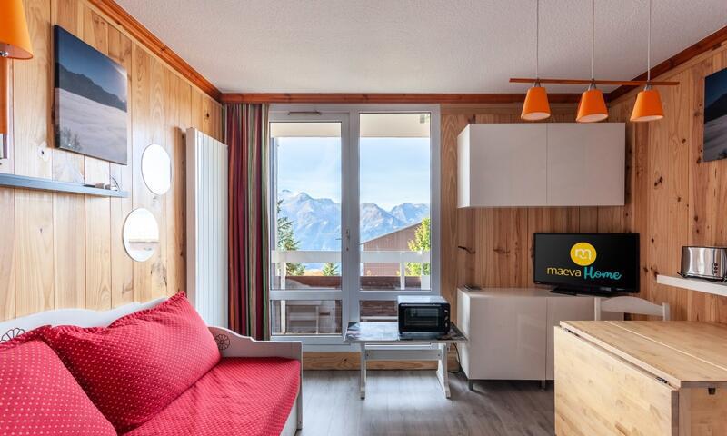 Vacances en montagne Appartement 2 pièces 5 personnes (Sélection 25m²) - Résidence les Horizons d'Huez - Maeva Home - Alpe d'Huez - Extérieur hiver