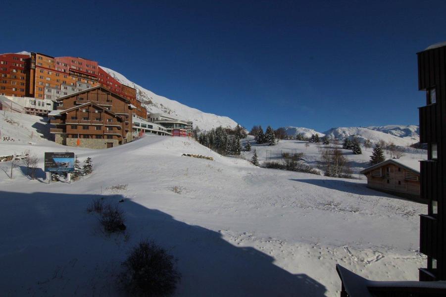 Rent in ski resort 2 room apartment 4 people (474) - Résidence les Mélèzes - Alpe d'Huez - Balcony