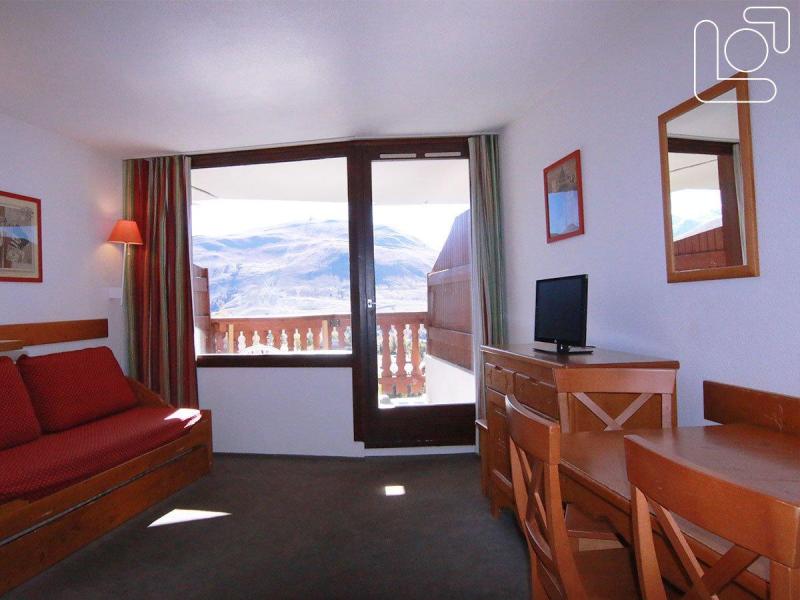 Wynajem na narty Apartament 2 pokojowy 6 osób (593) - Résidence les Mélèzes - Alpe d'Huez - Pokój gościnny