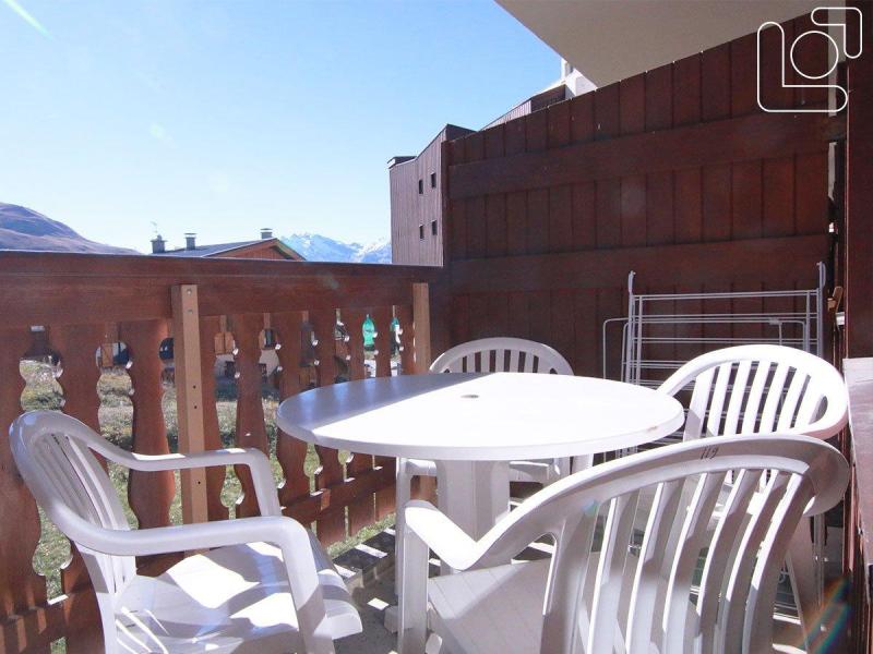 Location au ski Appartement 2 pièces 4 personnes (119) - Résidence les Mélèzes - Alpe d'Huez - Balcon