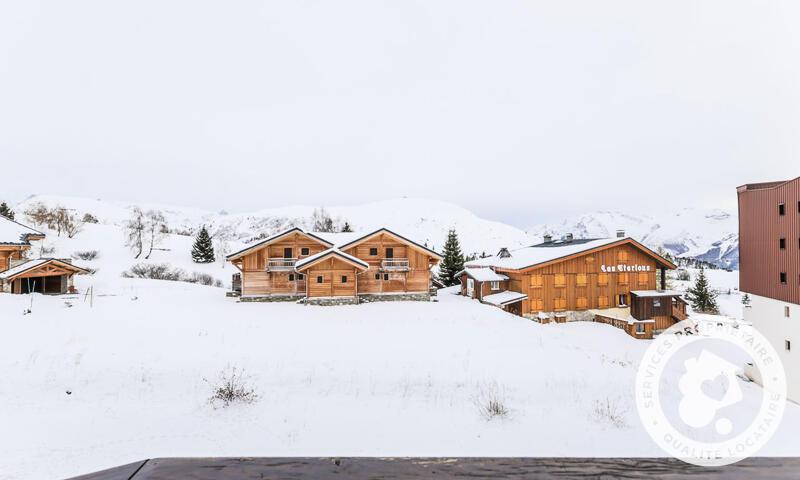 Location au ski Appartement 2 pièces 6 personnes (Sélection 36m²-2) - Résidence les Mélèzes - Maeva Home - Alpe d'Huez - Extérieur hiver