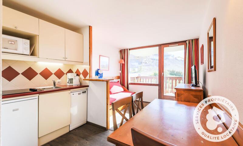 Vacanze in montagna Appartamento 2 stanze per 6 persone (25m²) - Résidence les Mélèzes - Maeva Home - Alpe d'Huez - Esteriore inverno