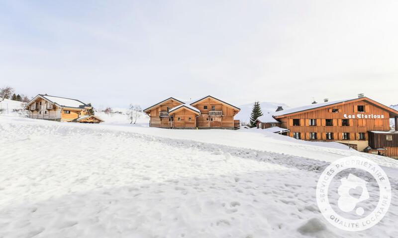 Vacanze in montagna Appartamento 2 stanze per 4 persone (22m²) - Résidence les Mélèzes - Maeva Home - Alpe d'Huez - Esteriore inverno