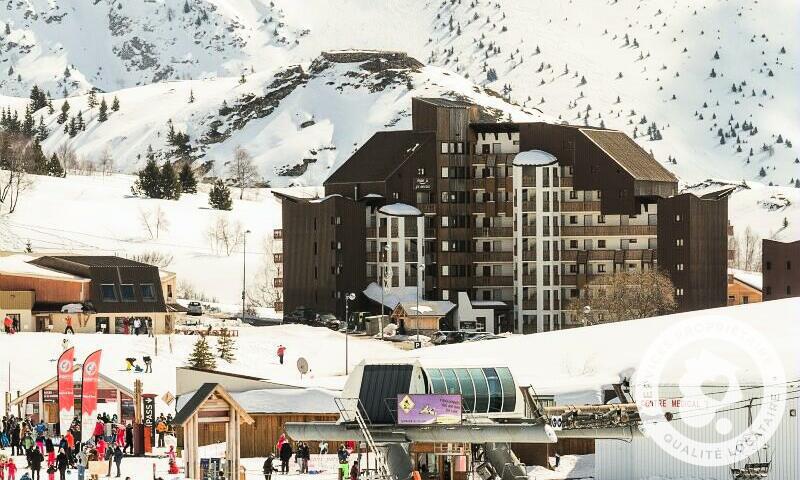 Location au ski Résidence les Mélèzes - MH - Alpe d'Huez - Extérieur hiver