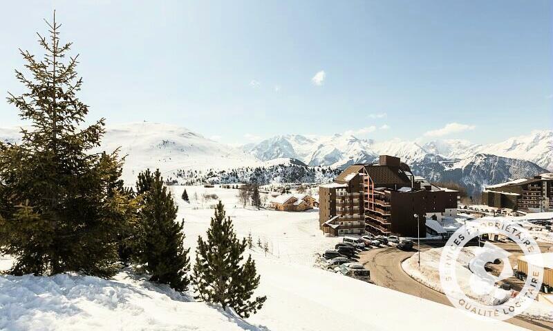 Skiverleih Résidence les Mélèzes - MH - Alpe d'Huez - Draußen im Winter