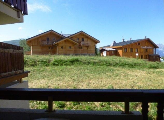 Soggiorno sugli sci Studio per 5 persone (011) - Résidence les Mélèzes - Alpe d'Huez - Balcone