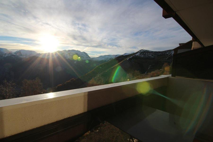 Wynajem na narty Apartament 2 pokojowy z alkową 4 osoby (67) - Résidence les Solaires - Alpe d'Huez - Taras