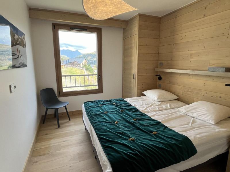 Skiverleih 3-Zimmer-Holzhütte für 6 Personen (B26) - Résidence Phoenix B - Alpe d'Huez - Schlafzimmer