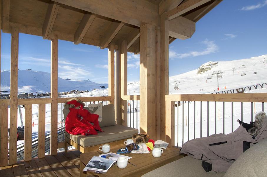 Rent in ski resort 5 room apartment cabin 10 people (C33-34) - Résidence Phoenix C - Alpe d'Huez - Terrace