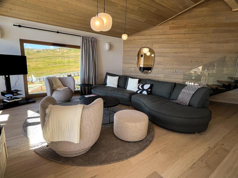 Skiverleih 5-Zimmer-Appartment für 8 Personen (C32) - Résidence Phoenix C - Alpe d'Huez - Wohnzimmer