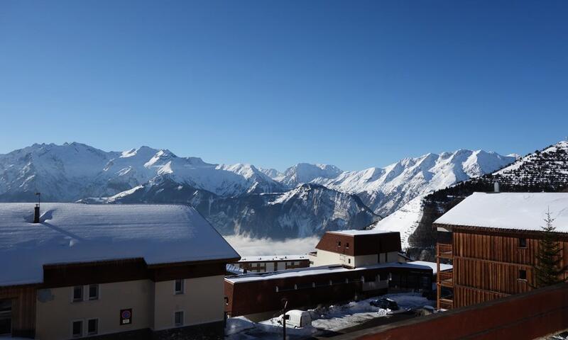 Location au ski Studio 4 personnes (30m²) - Résidence Pleiades - Alpe d'Huez - Extérieur hiver