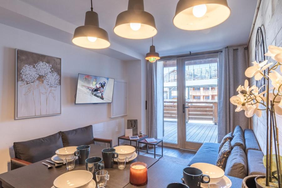 Location au ski Appartement 3 pièces 4 personnes (001) - Résidence Quartz - Alpe d'Huez - Séjour