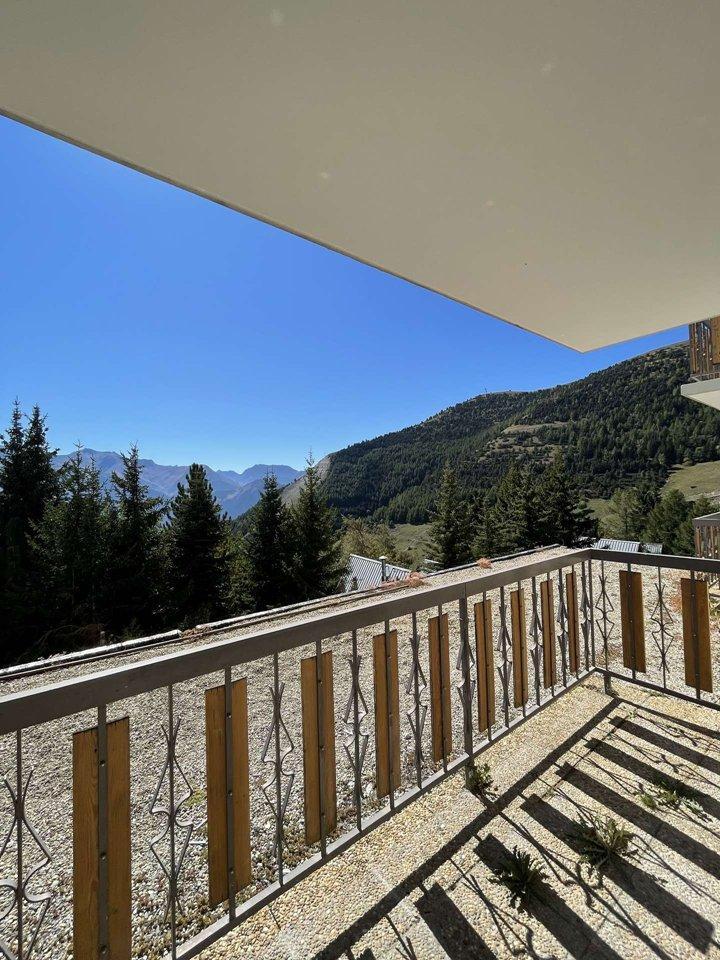 Skiverleih Studio für 4 Personen (I1) - Résidence Santa Monica - Alpe d'Huez - Terrasse